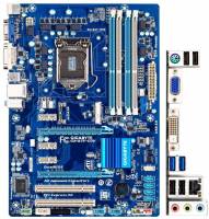 Main board GIGABYTE GA B75-D3V - Intel B75 chipset - Socket LGA 1155